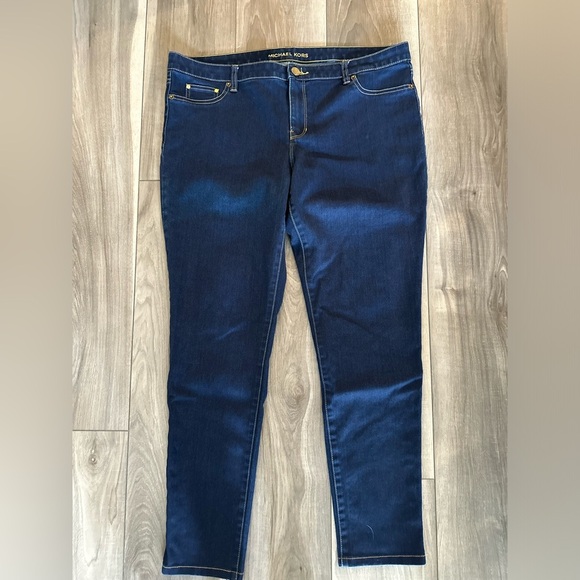 Michael Kors Blue Skinny Jeans - Picture 1 of 7